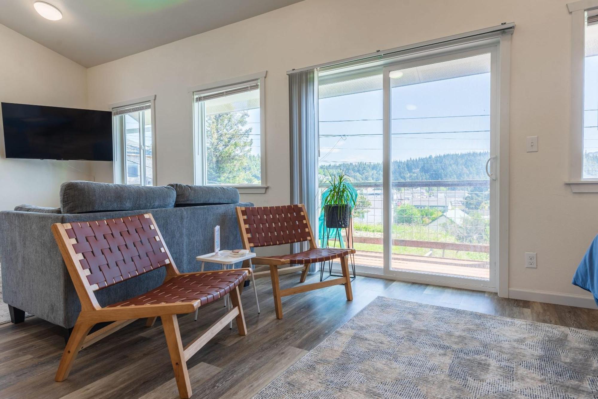 #Stayinmydistrict Oceanview Studio Loft Port Orford Luaran gambar